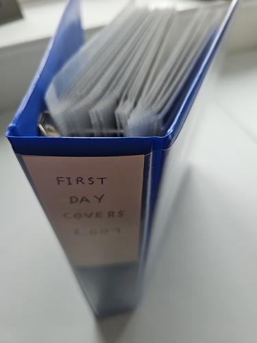 Cover album containing fdc - cover,